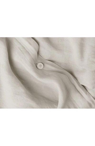 Shop Parachute Linen Duvet Cover In Bone