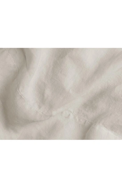 Parachute Linen Top Sheet In Bone