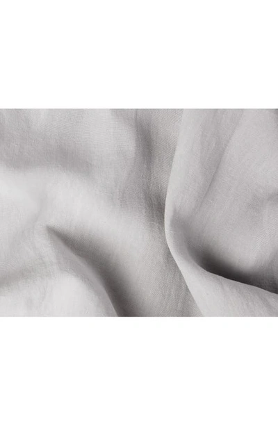 Parachute Linen Top Sheet In Fog