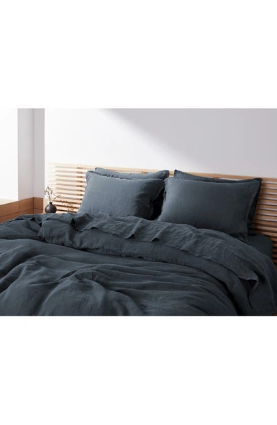 Parachute Set Of 2 Linen Shams In Dusk