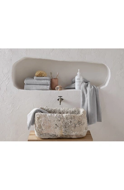 Parachute Soft Rib Bath Essentials In Light Grey