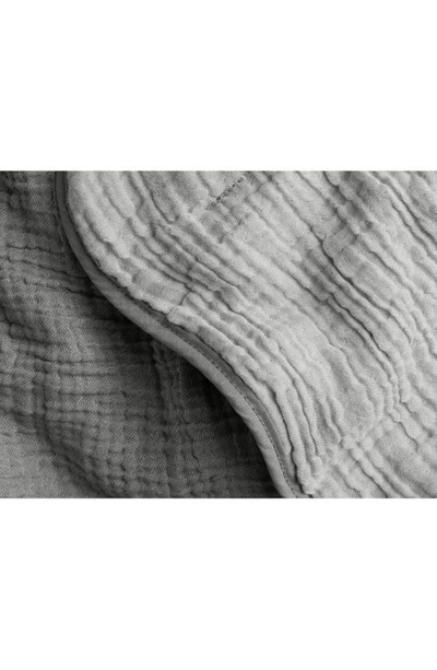 Shop Parachute Cloud Cotton Quilt In Steel And Smoke