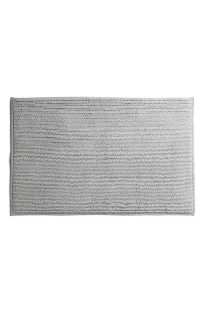 Shop Parachute Soft Rib Bath Mat In Light Grey