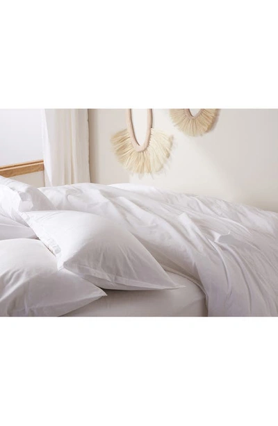 Parachute Set Of 2 Brushed Cotton Pillowcases In White