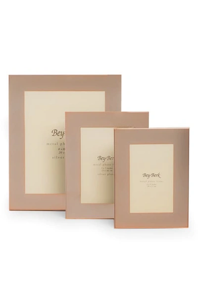 Bey-berk Picture Frame In Multi Color