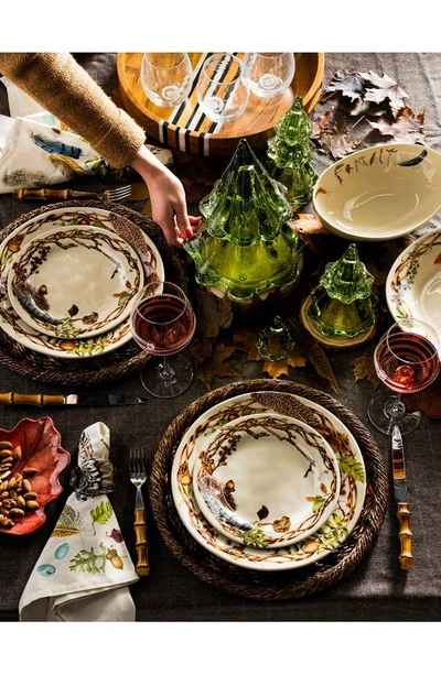 Juliska Forest Walk Gratitude Platter, 15" In Cafe Au Lait