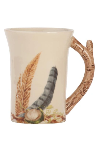 Shop Juliska Forest Walk Ceramic Mug In Cafe Au Lait