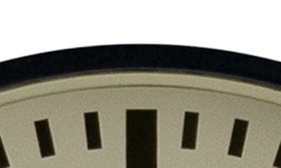 Cloudnola Factory Wall Station Clock In Black