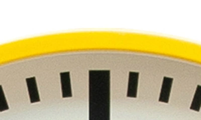 Cloudnola Factory Wall Station Clock In Yellow