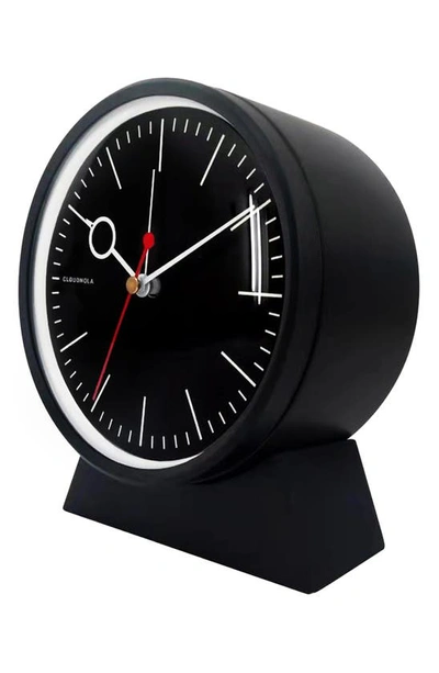 Shop Cloudnola Bloke Wooden Mantel Clock In Black