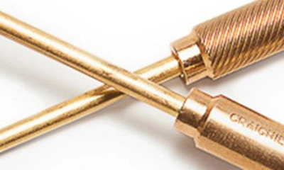 Craighill Closed Helix Brass Key Ring In Brass