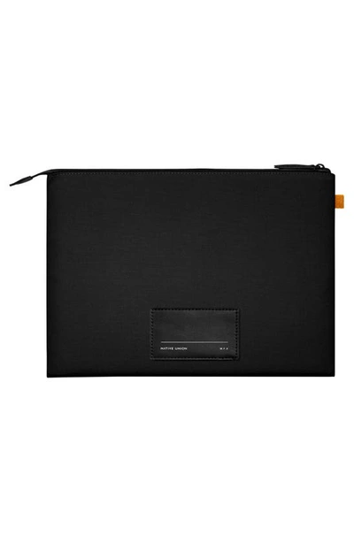 Shop Native Union W.f.a. 13-inch Macbook Sleeve In Black