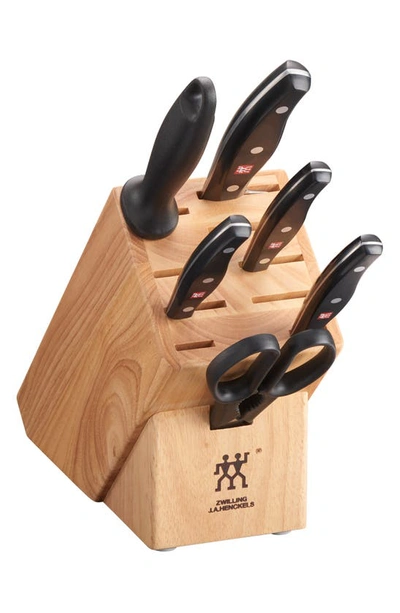 Zwilling J.a. Henckels Twin Signature 7 Piece Kitchen Cutlery Knife Block Set