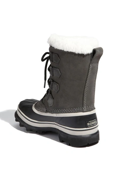 Shop Sorel Caribou™ Wp Boot In Grey Stone
