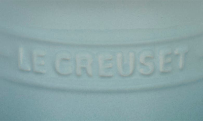 Le Creuset 5-piece Utensil & Stoneware Crock Set In Sea Salt