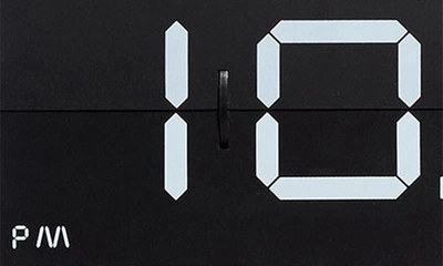 Shop Cloudnola Flipping Out Flip Digital Clock In Black On Black