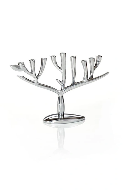 Shop Nambe 'tree Of Life' Menorah In Silver