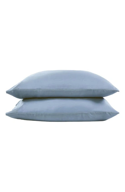 Shop Sijo Eucalyptus Tencel® Lyocell Pillowcase Set In Sky