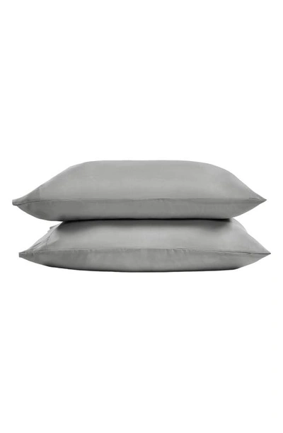 Shop Sijo Eucalyptus Tencel® Lyocell Pillowcase Set In Dove