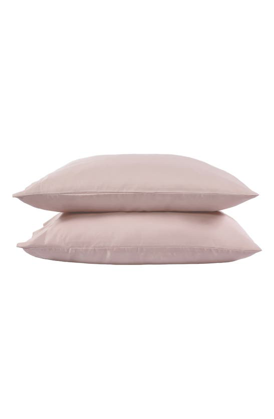 SIJO Tencel Lyocell Pillowcase Set In Blush - Thumbnail 2