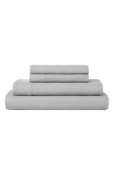 Shop Sijo French Linen Sheet Set In Dove