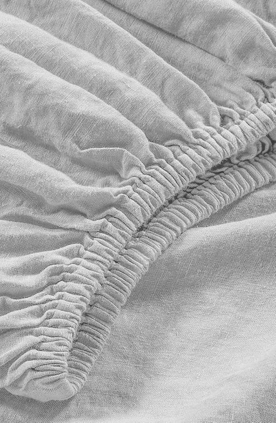 Shop Sijo French Linen Sheet Set In Dove