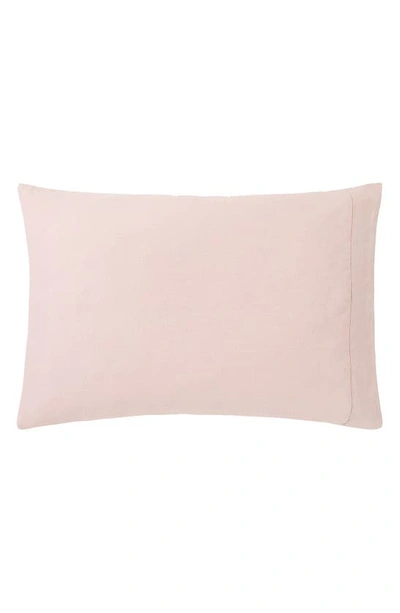 Shop Sijo French Linen Pillowcase Set In Blush