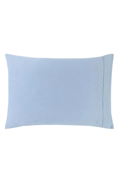 Shop Sijo French Linen Pillowcase Set In Sky