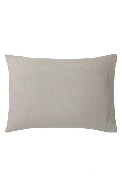 Shop Sijo French Linen Pillowcase Set In Fog