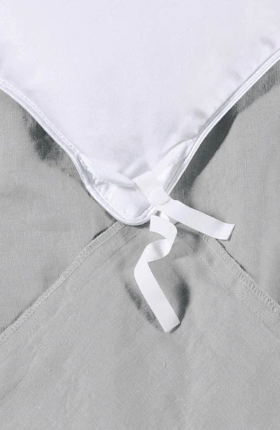 Sijo French Linen Duvet Cover In Dove