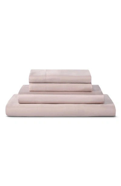 Shop Sijo Eucalyptus Tencel® Lyocell Sheet Set In Blush