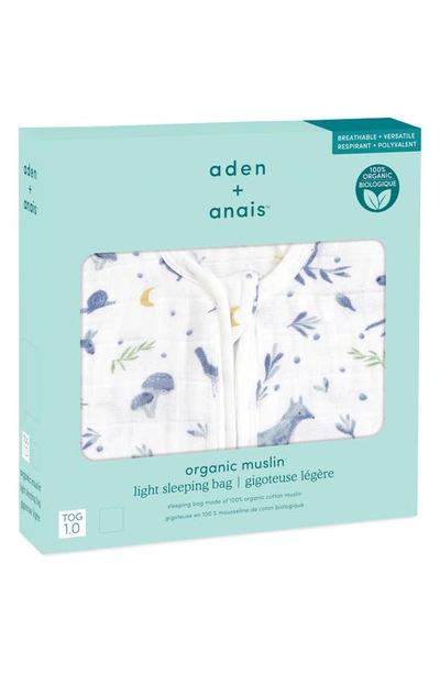Aden + Anais Organic Cotton Muslin Wearable Blanket In Outdoors