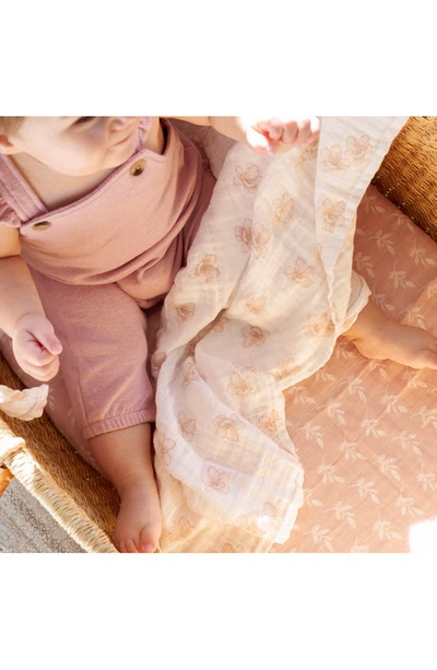 Aden + Anais Assorted 4-pack Organic Cotton Muslin Swaddling Cloths In Earthly