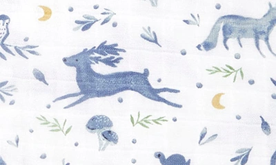 Aden + Anais Organic Cotton Muslin Wearable Blanket In Outdoors