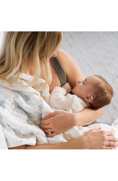 Aden + Anais Organic Dream Blanket In Animal Kingdom