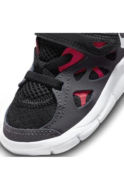 Shop Nike Free Run 2 Sneaker In Black/ White/ Red/ Ash