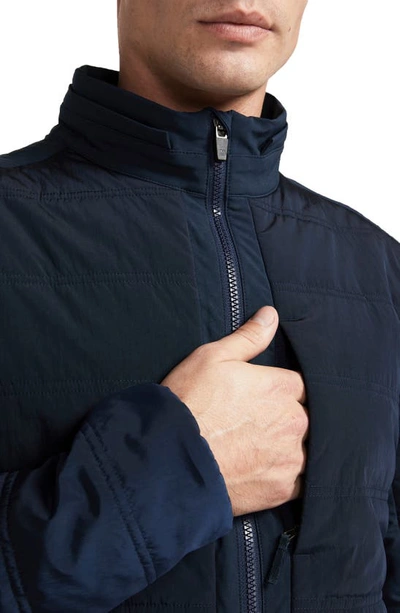 Shop Brady Storm Shifter Insulated Hood Jacket In Stone