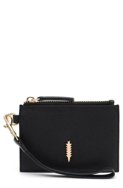 Shop Thacker Leather Clutch In Black