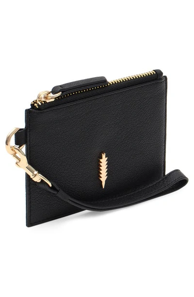 Shop Thacker Leather Clutch In Black