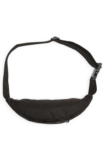 Shop Liberal Youth Ministry Logo Nylon Canvas Belt Bag In Black
