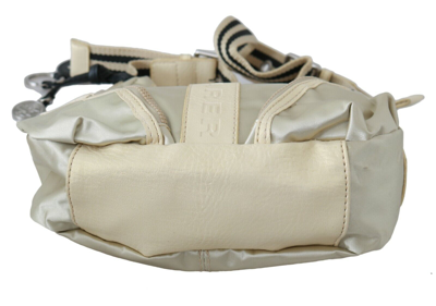 Shop Wayfarer Chic White Fabric Shoulder Bag - Perfect For Any Women's Occasion