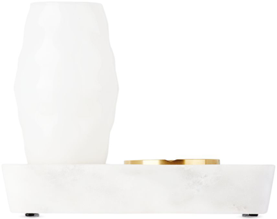 Shop Houseplant White Oil Lamp & Ashtray Set
