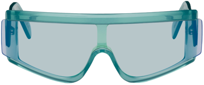 Shop Retrosuperfuture Blue Zed Sunglasses In Bang