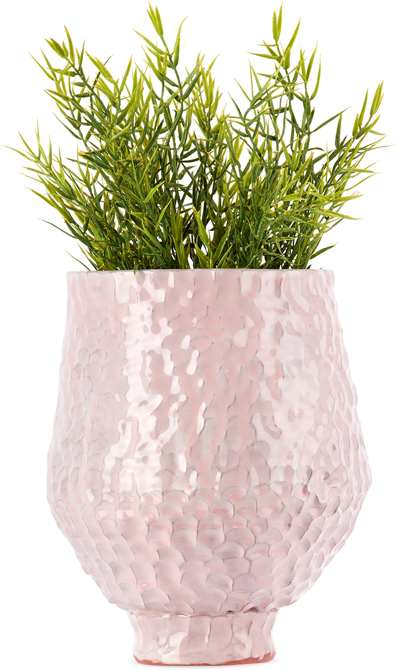 Shop Gerstley Pink Large Ceramic Vase