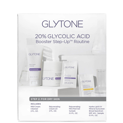 Shop Glytone 20% Glycolic Acid Booster Step-up Routine: Step 2 For Dry Skin