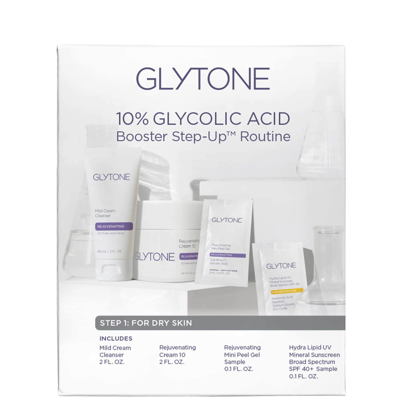 Shop Glytone 10% Glycolic Acid Booster Step-up Routine: Step 1 For Dry Skin