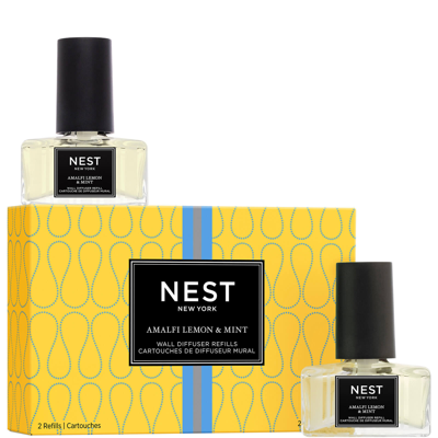 Shop Nest New York Amalfi Lemon And Mint Wall Diffuser Refill 42ml