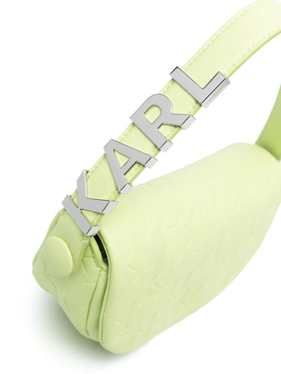 Karl Lagerfeld K/swing Shoulder Bag In Green