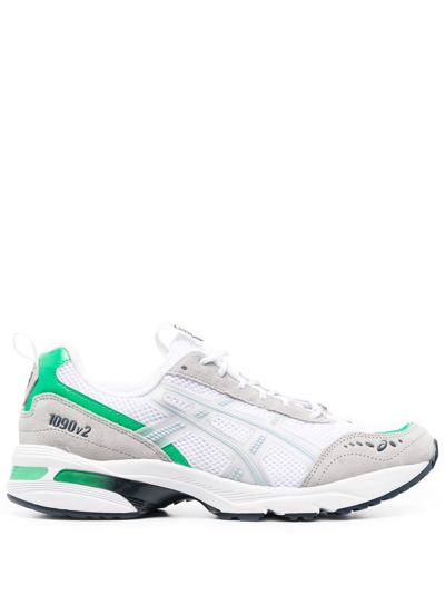Shop Asics Gel-1090v2 Low-top Sneakers In White