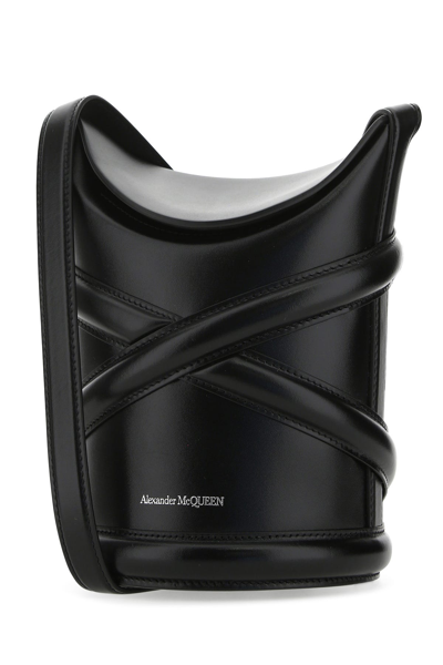 Alexander Mcqueen The Streamlined Leather Bucket Bag